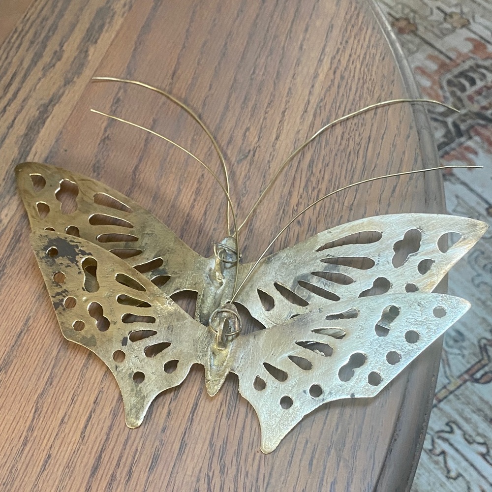 Gold Butterfly Wall Decor - Picture 4 of 5